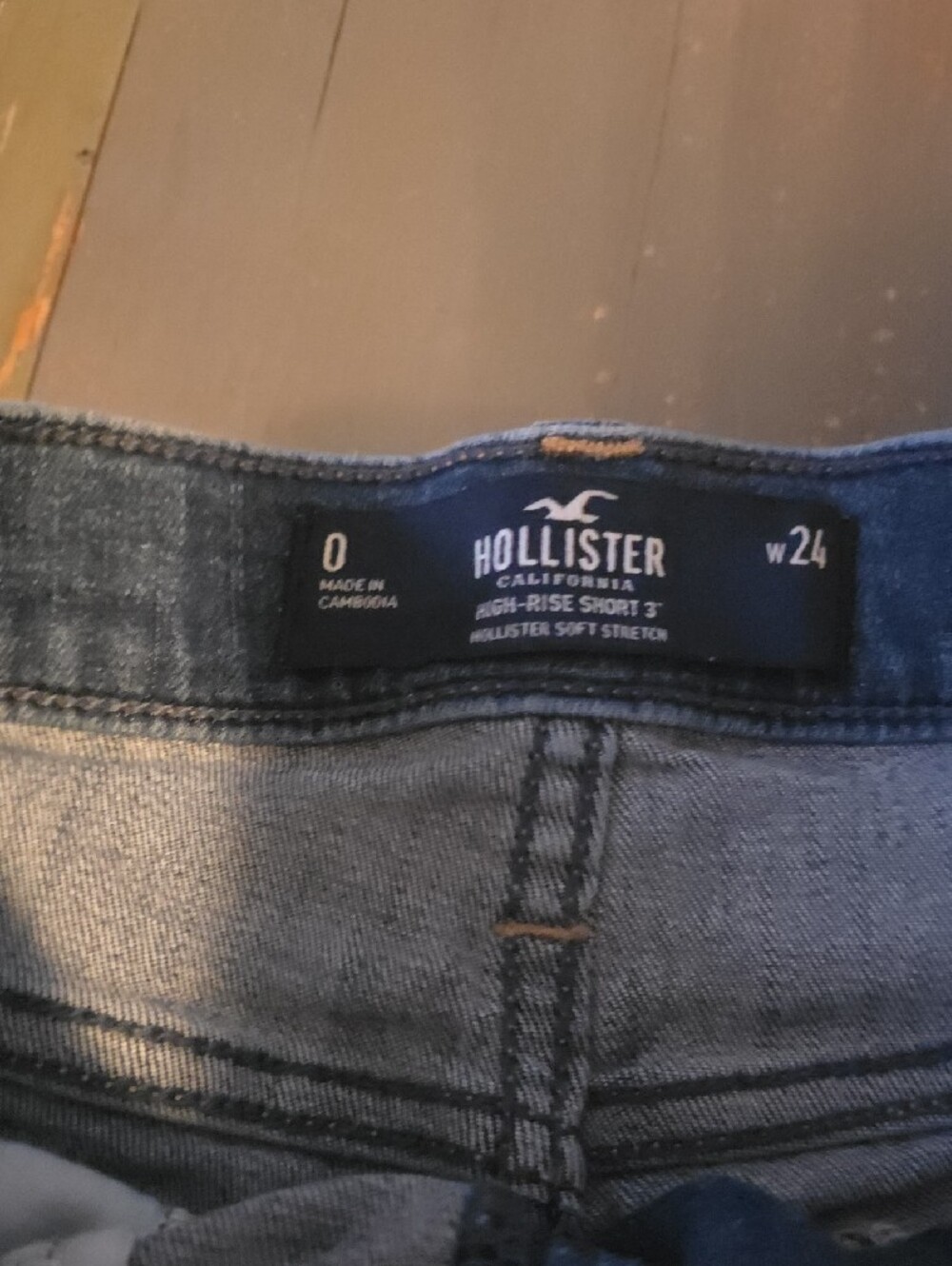 Hollister And Fox Racing Assorted Denim Shorts - Light to Dark Blue - Picture 4 of 6